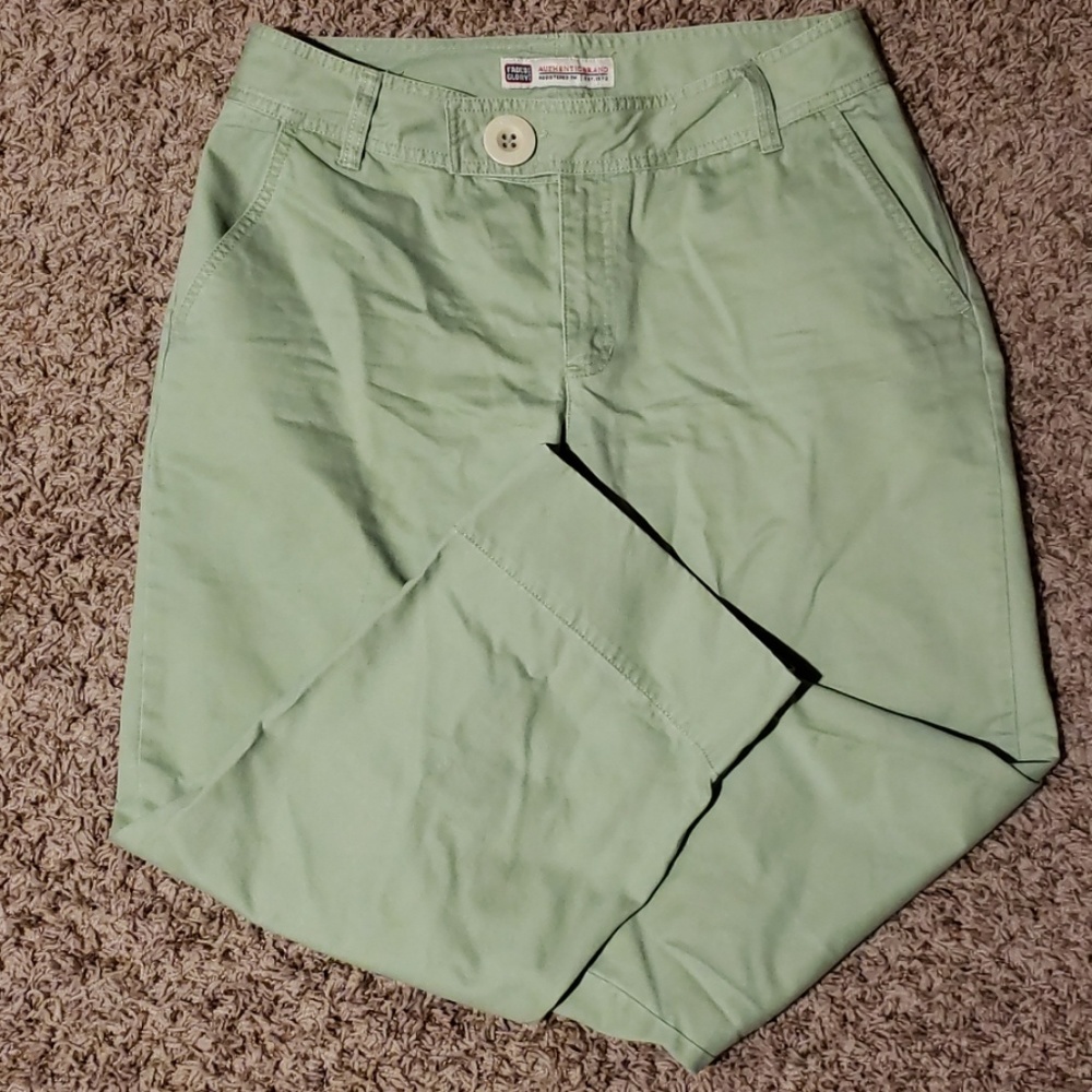 Light Olive Capris